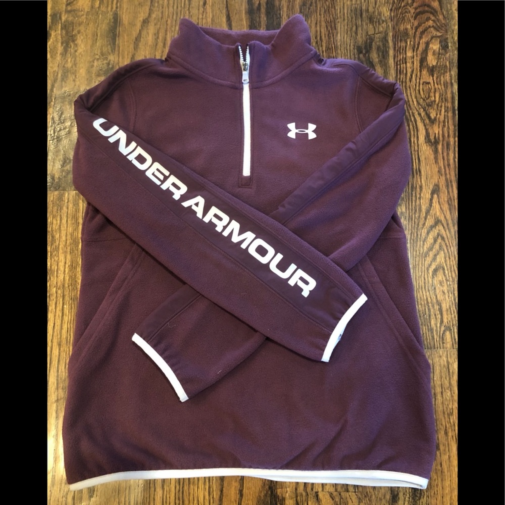 NWT Under Armour Coldgear Half-ZipPull Over Sz. M
